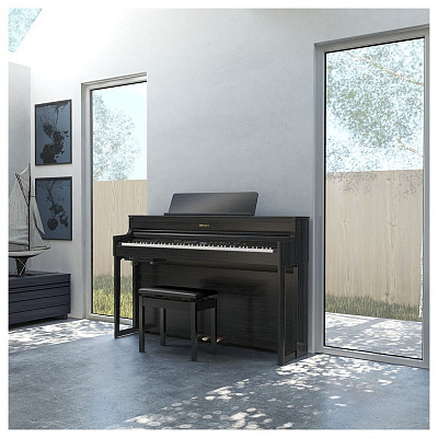 Цифровое пианино Roland HP704-CH + KSH704/2CH
